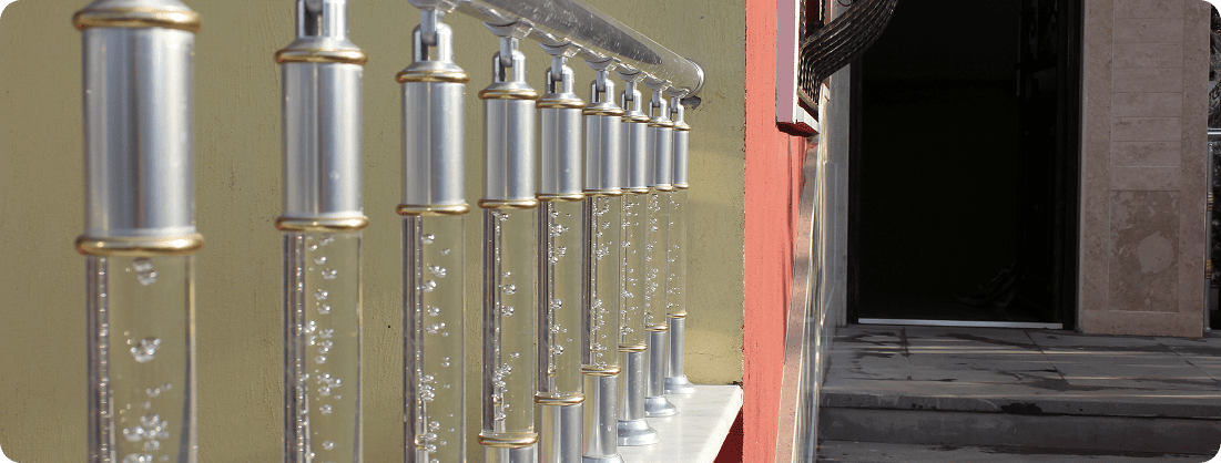 Luxury Decorative Glass Railings for Style | The Schon